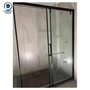 <span class=keywords><strong>Pare</strong></span>-douche noir et <span class=keywords><strong>blanc</strong></span>, boîtier de douche facile à nettoyer, sécurité de la salle humide, écran de bain <span class=keywords><strong>blanc</strong></span> - Product Image 2