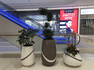 Fabricant Acrylique Surface Solide Design <span class=keywords><strong>Art</strong></span> Design pour Pots Bâtiment Commercial Hôtel Centre Commercial Utilisation - Product Image 3