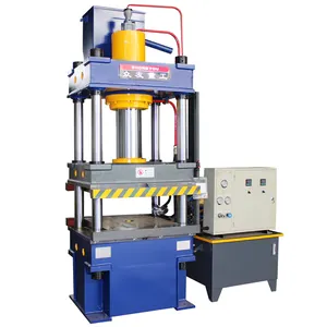 150/200/250 Ton Hydraulic Heat Press With Electric Heating Plate For SMC/FRC/BMC Manhole Cover 4 Columns Hydraulic Press 50