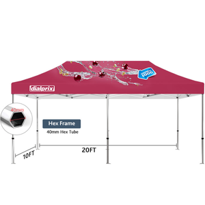 Ücretsiz tasarım 3x6 katlanır Gazebo gölgelik çadır gölgelik açık fuar gösterisi için 10x20ft - Product Image 2