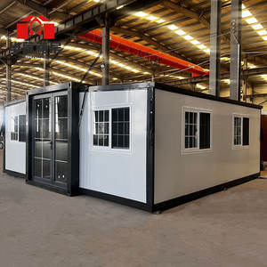 บ้านภาชนะเหล็กแบบแยกส่วนขนาด20ฟุตที่ทันสมัยสำหรับบ้านเคลื่อนที่พร้อมใช้งานและห้องนอนที่สามารถขยายพื้นที่ได้ - Product Image 3