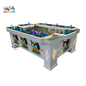 Qianmen Thương hiệu Mới tùy chỉnh logo màu bền 55 inch Màn hình 8 người chơi cá trắng săn bắn trò chơi máy bàn - Product Image 3