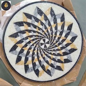 Đẹp Vòng đá cẩm thạch Gạch <span class=keywords><strong>Mosaic</strong></span> <span class=keywords><strong>Pattern</strong></span> bảng <span class=keywords><strong>Top</strong></span> - Product Image 1