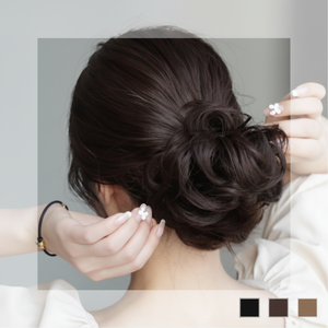 WFGRYRO accessori per acconciatura quotidiana capelli umani arricciatura cacca fascia per capelli - Product Image 1