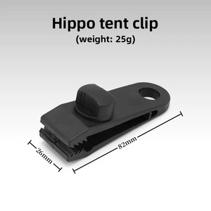 Clips et pinces pour tentes en plastique robustes, boucles de <span class=keywords><strong>fixation</strong></span> renforcées pour la <span class=keywords><strong>fixation</strong></span> de bâches et de tentes extérieures - Product Image 2