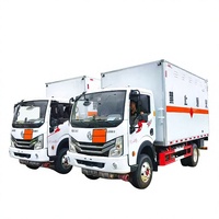 Camión de Caja de Carga Ligera para Mercancías Peligrosas, Inflamables y de Gas, Marca Foton, Diésel, Precio de Fábrica, Origen China