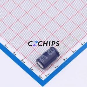 Condensador Electrolítico de Aluminio de Orificio Pasante CJ331MGA16B3, Orificio Pasante, D10xL16mm 330uF 20% 50V 770mA-100kHz - Product Image 2