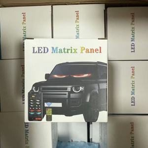 2 Stuks Led Duivelse Ogen Licht Matrixpaneel Voor Auto 'S/Truck Ogen Lichten Voorruit Op USB-Aangedreven Afstandsbediening En App-Bediening - Product Image 6