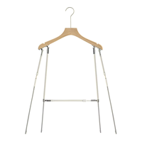 Support de présentation en métal réglable en forme de corps pour t-shirts, idéal pour la photographie et la présentation
