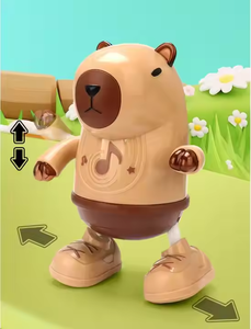 <span class=keywords><strong>2025</strong></span> Pin Mới <span class=keywords><strong>LED</strong></span> Điện Capybara Lắc Nhảy Múa Đi Bộ Âm Nhạc Ánh Sáng Capybara Đồ Chơi Cho Trẻ Em - Product Image 3