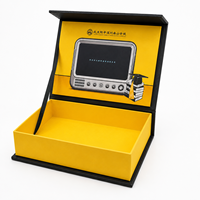 Caja de Video de Papel de Tamaño Personalizado, Impresión por Transferencia Térmica, Estilo TV/Cine, Caja de Regalo con Pantalla LCD para Regalos Empresariales Digitales (Memoria)