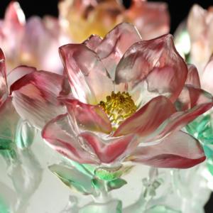 Vaso Cloisonne Magnolia Liuli con smalto vibrante fiore arte museo pezzo <span class=keywords><strong>di</strong></span> qualità collezione palazzo <span class=keywords><strong>di</strong></span> lusso - Product Image 5