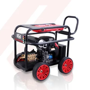 Kuhong 200bar 2900psi 41L/min pressure water jet washer machine gasoline hight pressure for car washing