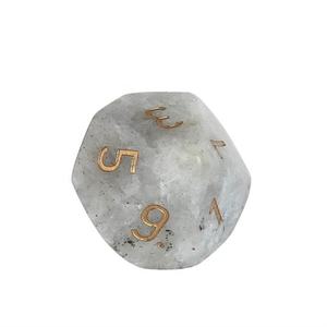 Dés à jouer personnalisés en labradorite vierge de 22 mm à 20 faces pour les jeux de rô<span class=keywords><strong>le</strong></span> (DND) - Product Image 4