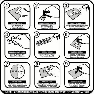 Waterproof Business Logo Die Cut Transfer Sticker Print Vehicle <b>Car</b> Rear Windshield Stickers Large UV DTF Banner <b>Decals</b> - Product Image 6