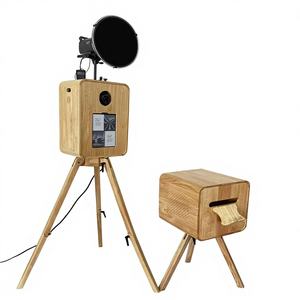Cabina de Fotos Plegable de Madera para iPad, Ideal para Alquiler en Bodas, Fiestas, Cumpleaños y Reuniones - Product Image 1