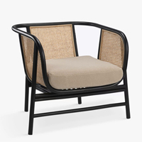 Meilleure vente de chaise séoul pour la maison salon chaise en rotin naturel fait main pour la décoration avec matelas de la meilleure qualité