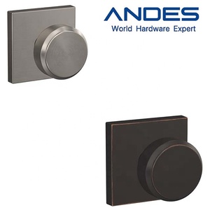 Mới nhất Keyless cửa an ninh Hợp kim kẽm màu tùy chỉnh hình ống núm khóa tấm vuông đoạn riêng tư ANSI Lớp 3 bền - Product Image 6