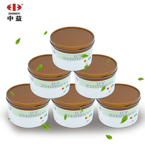 <span class=keywords><strong>Encre</strong></span> offset UV Zhongyi à séchage rapide pour carton, PVC et PC, adaptée à l'impression laser - Product Image 4