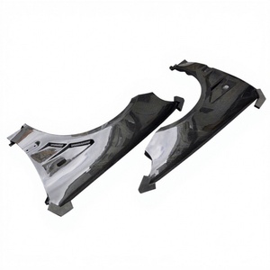 Carbon Fiber Front Side Bumper Fender Air Intake Vent <b>Splitter</b> for Honda CIVIC EG 1992-1995 K6 3D Auto Tuning - Product Image 1