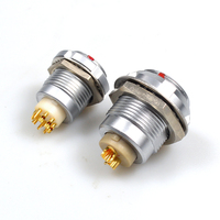 Conector Circular Hembra de Alta Calidad Serie 0B de 2, 3, 4, 5, 6, 7 y 9 Pines para ECG
