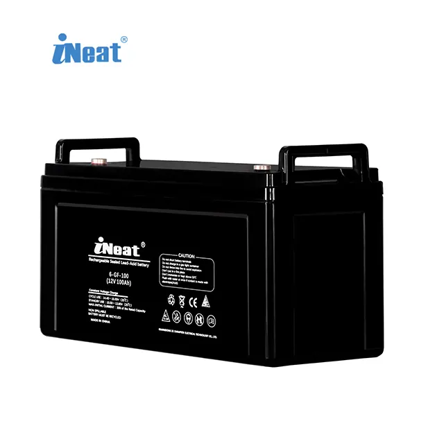 Đảm bảo chất lượng AGM chì axit pin 12V 100AH 20hr VRLA pin sản xuất nhà sản xuất chì axit lưu trữ pin dự phòng