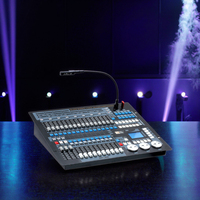 Contrôleur d'éclairage de scène DMX512 Console en métal à gradation de lumière 1024 pour mariage disco de scène