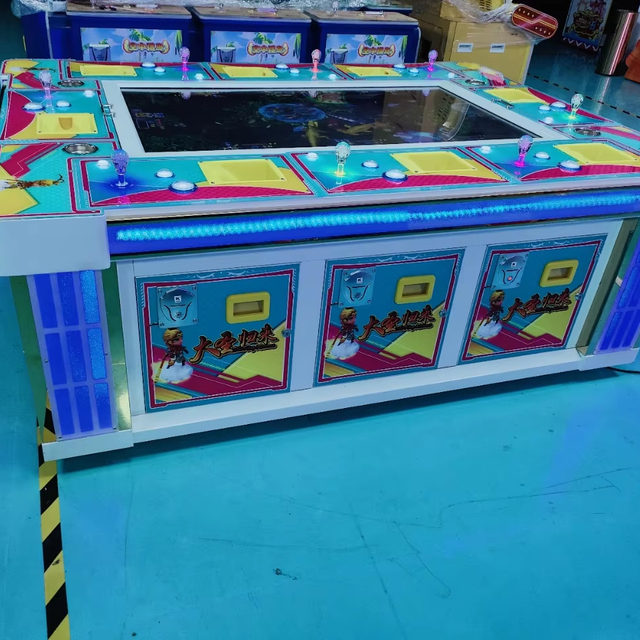 Hunt Fish Machine Amusement Coin Operated Shooting Fish Games Table Machines Catch Fish Video Games Redemption Lottery Ticket