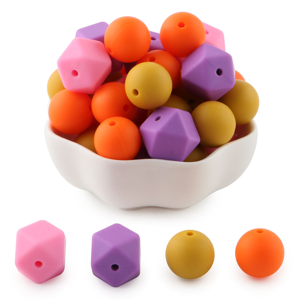 15mm round bead 14mm polyhedral blend Style 4