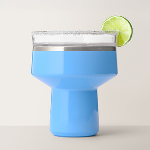 Verre à cocktail Margarita en acier inoxydable 304 à double paroi, tasse à martini isolée de 16 oz, en acier inoxydable - Product Image 3