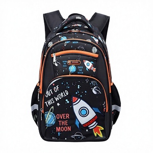 16-Inch Girls Student <b>Backpack</b> 3 Different Styles Space Print Water Resistant <b>School</b> Bag with DIY Badge Stationery Set - Product Image 2