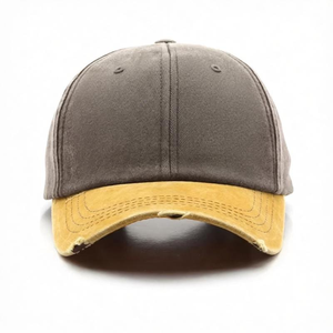 Gorra de Béisbol Vintage Lavada, de Algodón Desgastado, Ajustable, Unisex, Casual, con Logotipo Personalizado Bordado, Estilo Retro - Product Image 2