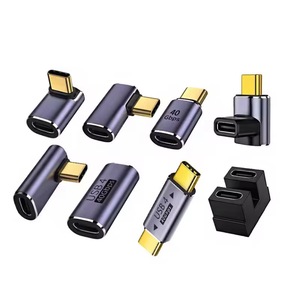 <span class=keywords><strong>Cable</strong></span> Adaptador USB Tipo C Macho a Hembra de 90 Grados con Ángulo Recto para Teléfono, Compatible con Transmisión de Datos de 40 Gbps, <span class=keywords><strong>Precio</strong></span> de Fábrica - Product Image 2