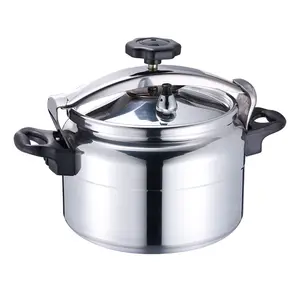 Autocuiseur en aluminium 9L autocuiseur en aluminium poli à fond sans induction cuisson rapide olla