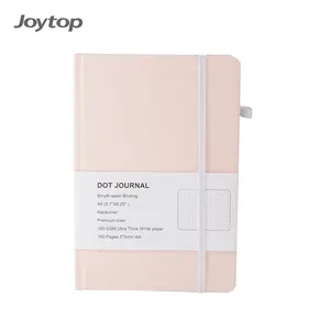 Joytop 2303-6 toptan iş ofis A5 basit keten kumaş sanat ciltli mermi programı günlüğü dizüstü dergisi