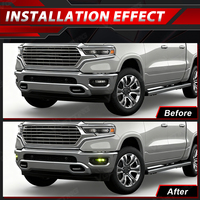 Direkt vom Hersteller: LED-Nebelscheinwerfer für Dodge Ram 1500 2500 3500 2019-2024 mit Gelber Linse