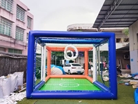 Terrain d'entraînement de drone gonflable imperméable en plein air, bâche en PVC, arène de football de drone gonflable pour les jeux sportifs de drone