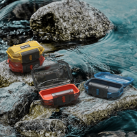 GLARY Outdoor Tactical Small Hard Gun Case Organizer Micro Plastic Knife Case Box Waterproof Hunting Case for Ammo Magazine