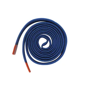 Hot Selling Flat Colored Shoelaces Shoestrings Manufacturers Flat Shoelace Blue Flat Cord String For Sweatpants