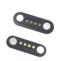 Conector Magnético de Alta Potencia a Prueba de Agua de 2, 3, 4 y 5 Pines con Resorte de 2.5mm, Conector Magnético de Carga