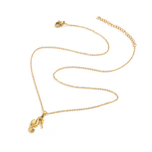 Phụ Nữ Của Thép Không Gỉ Thời Trang Mặt Dây Chuyền Vòng Cổ Đại Dương Loạt Đồ Trang Sức Sao Biển Conch Xương Đòn Chuỗi Bán Buôn Đồ Trang Sức Vòng Cổ - Product Image 5