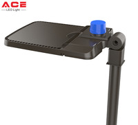 Lampe de rue LED 175lm/w à allumage/extinction automatique, IP66, 200W, avec cellule photoélectrique