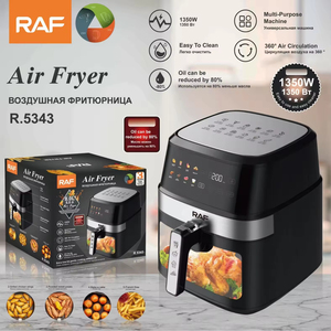 Nueva Freidora de Aire Inteligente RAF de Acero Inoxidable de 8L, Horno Freidora Eléctrico Digital sin Aceite con Ventana Visible - Product Image 6