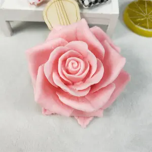 Силиконовая форма для мыла HC0190 PRZY, 3D искусственный цветок, цветение розы, ароматерапия, камень для украшения ручной работы