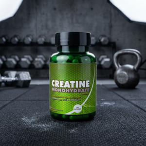 Cápsulas de Creatina Monohidrato (Certificación ISO) para Adultos - Potencia Muscular y Energía 700mg/2 Cápsulas - Product Image 1