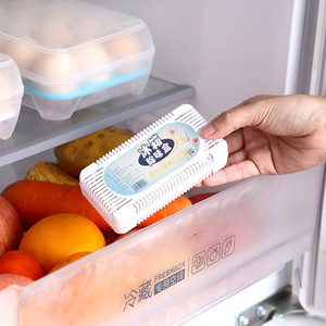 Refrigerator Deodorizer Activated Carbon <b>Box</b> Odor Absorption For Fridge <b>Freezer</b> Freshener Solid Shape - Product Image 2