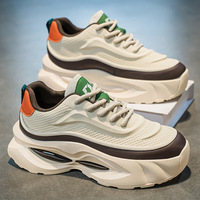Nouvelles baskets pour hommes MK159, respirantes, légères, antidérapantes, chaussures épaisses, chaussures de sport pour jeunes, chaussures de course décontractées pour hommes