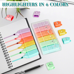 Caja de Regalo con Marcadores de Colores, Bolígrafos de Dibujo, Mini Marcadores con Diseño de Oso, para Protección Ocular, Estudiantes y Oficina - Product Image 3