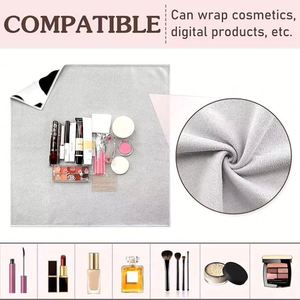 Custom Logo Printed Magic Wrapper Cloth - Durable Microfiber Jewelry <b>Watch</b> Storage Wrap for Promotional Gifts - Product Image 2