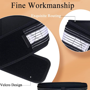 Contoh gratis Neoprene bernapas uniseks sabuk penopang pinggang disesuaikan pinggul Sciatica SI sendi Anti-Slip tali punggung bawah - Product Image 6